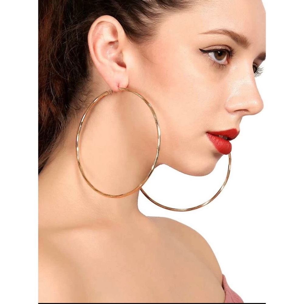 ✨Extra Large Gold Hoops✨